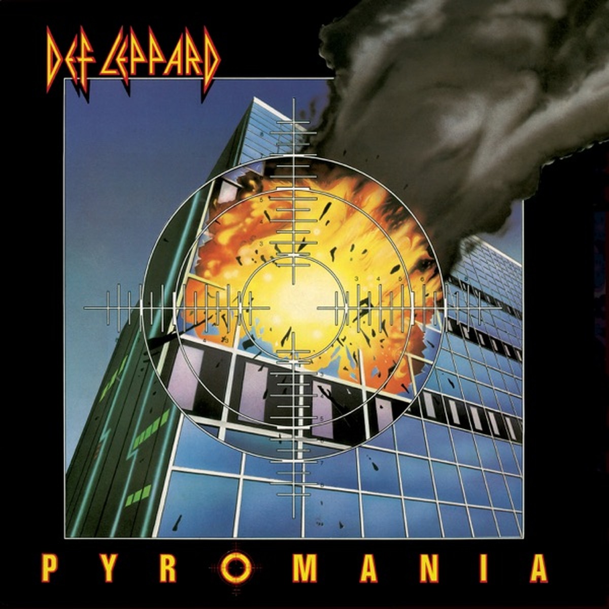 Pyromania by Def Leppard album cover