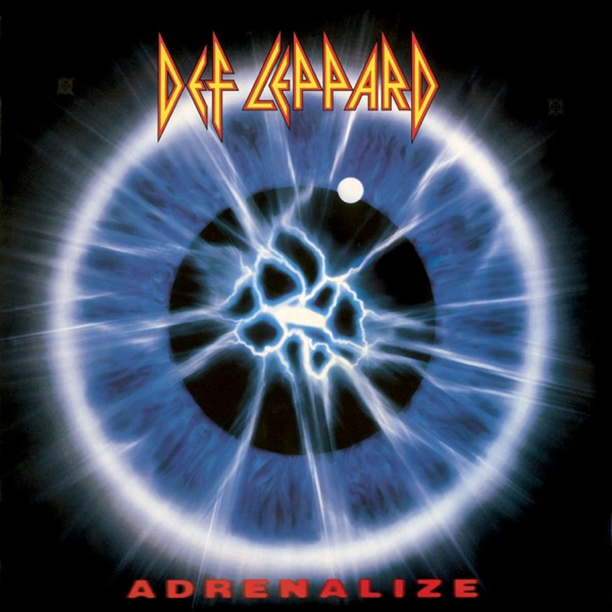 Adrenalize by Def Leppard album cover