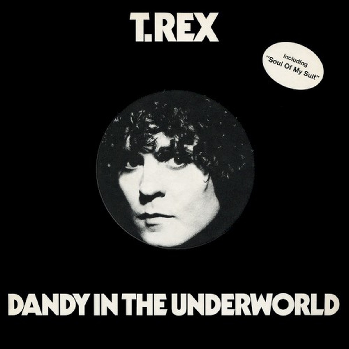 Dandy in the Underworld by T. Rex album cover