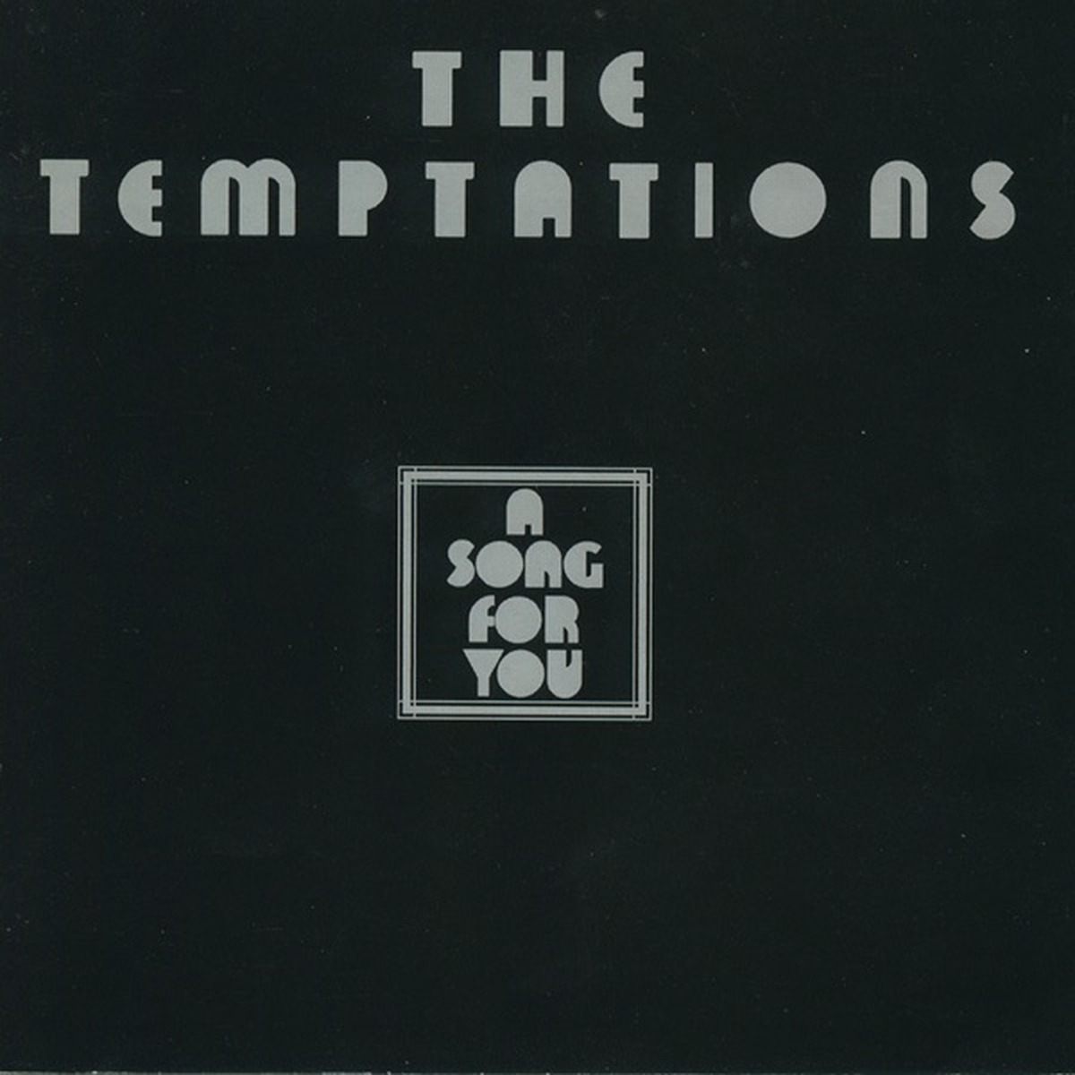 A Song for You by The Temptations album cover