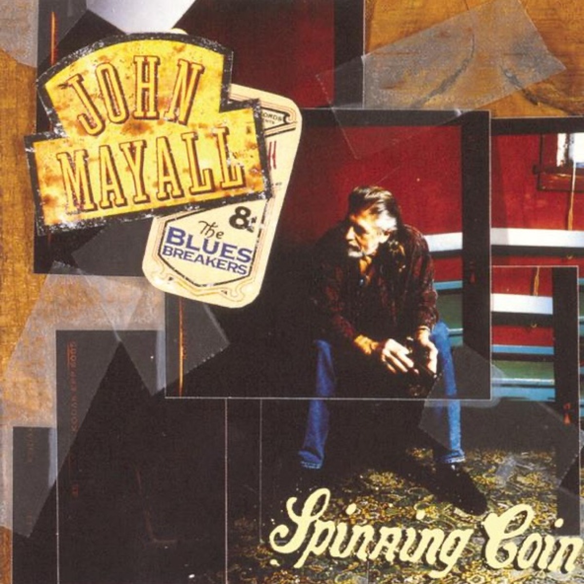 Spinning Coin(with the Bluesbreakers) by John Mayall album cover