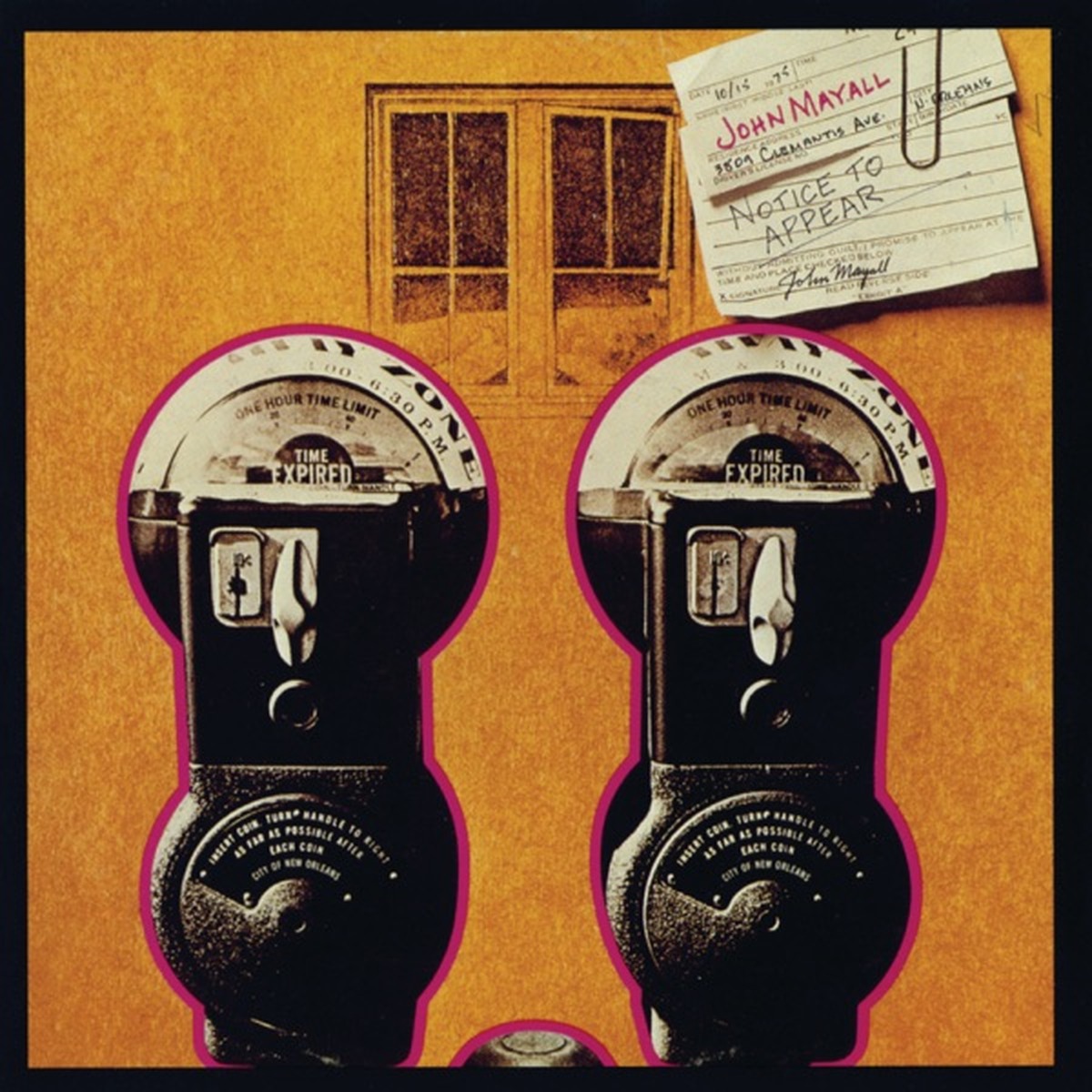 Notice to Appear by John Mayall album cover
