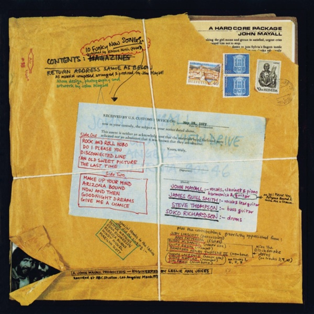 A Hard Core Package by John Mayall album cover