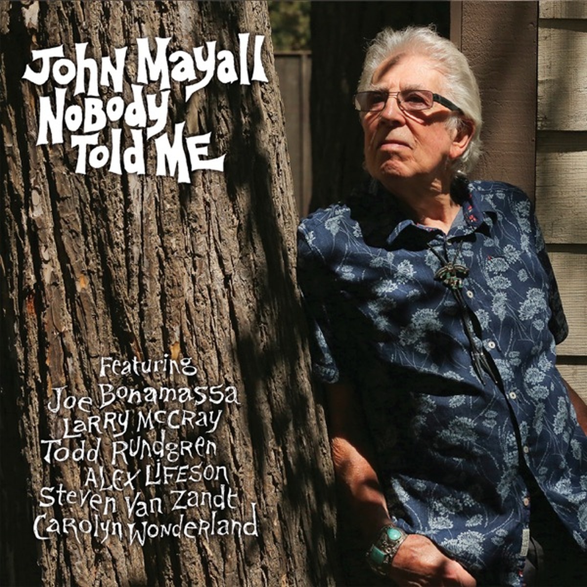 Nobody Told Me by John Mayall album cover