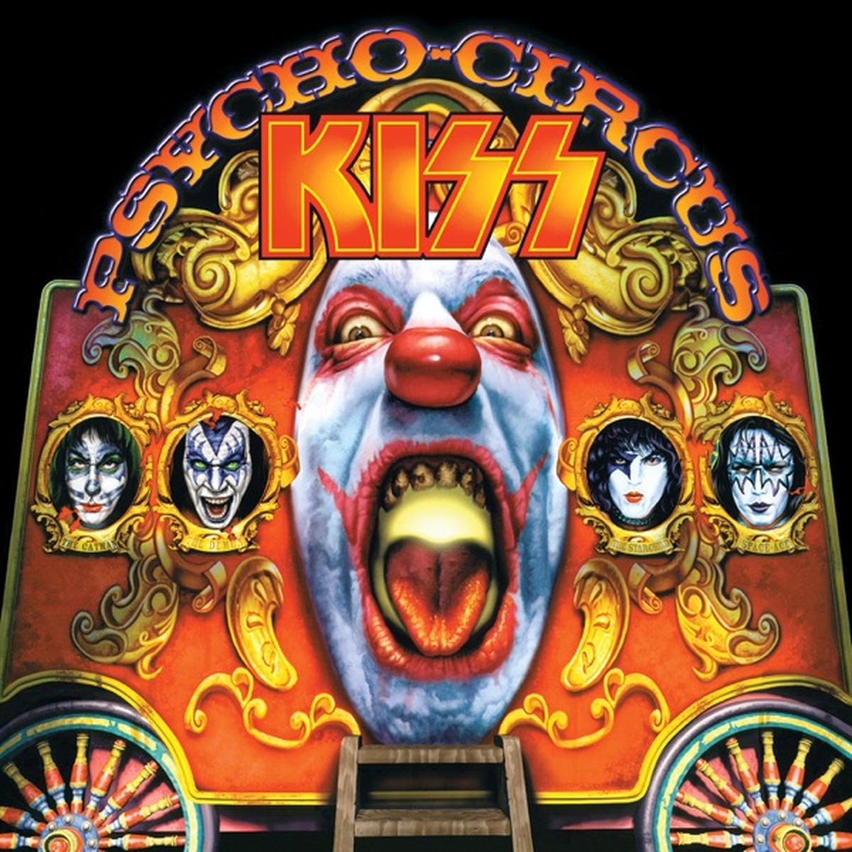 Psycho Circus by Kiss album cover