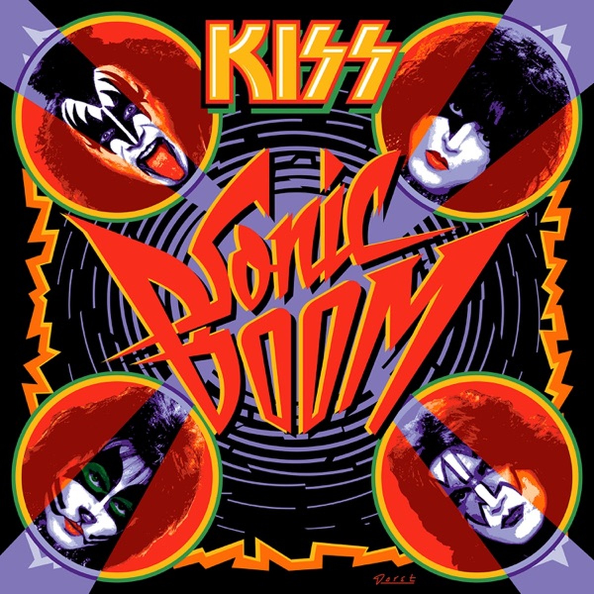 Sonic Boom by Kiss album cover