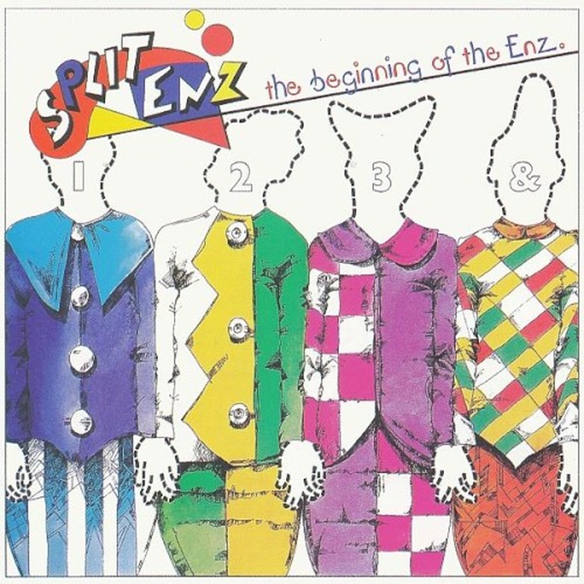 The Beginning of the Enz by Split Enz album cover