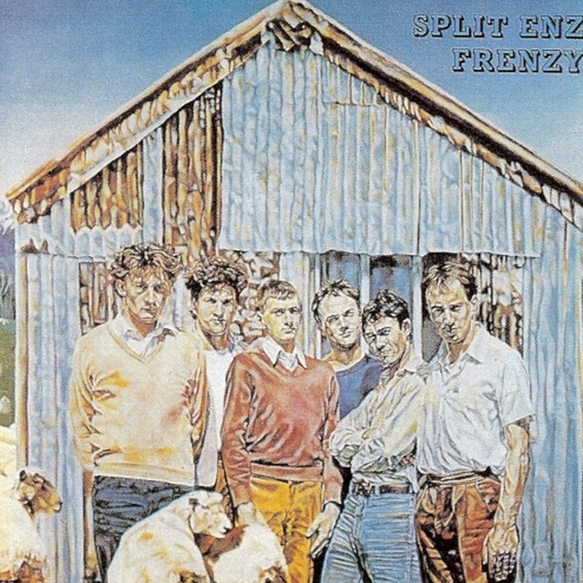 Frenzy by Split Enz album cover