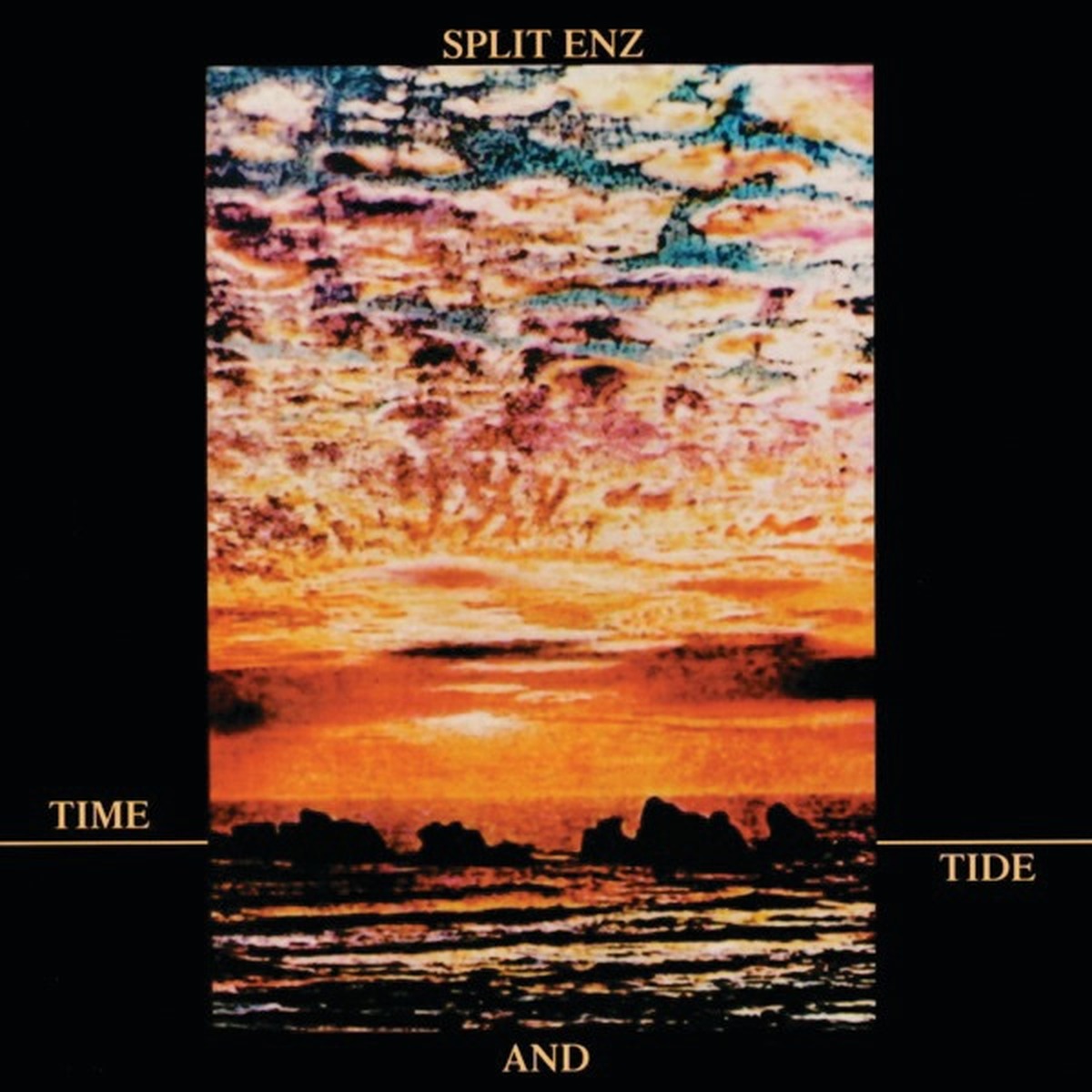Time and Tide by Split Enz album cover