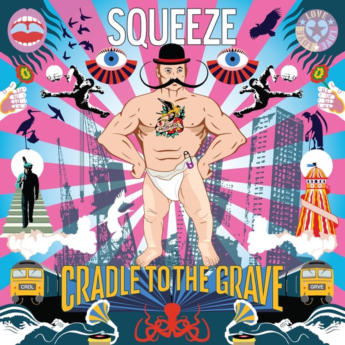 Cradle to the Grave by Squeeze album cover