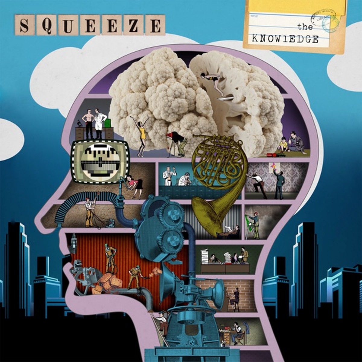 The Knowledge by Squeeze album cover