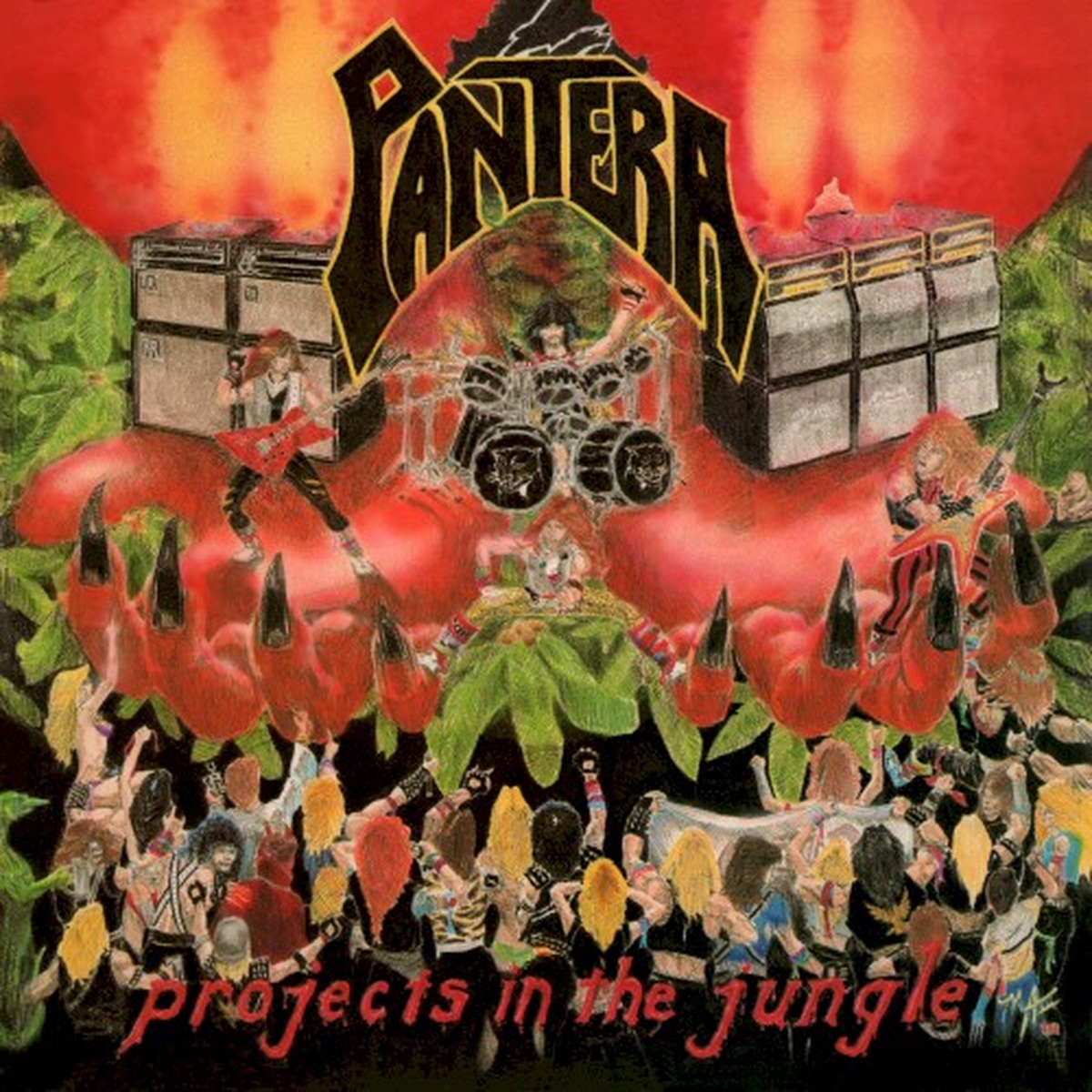 Projects in the Jungle by Pantera album cover
