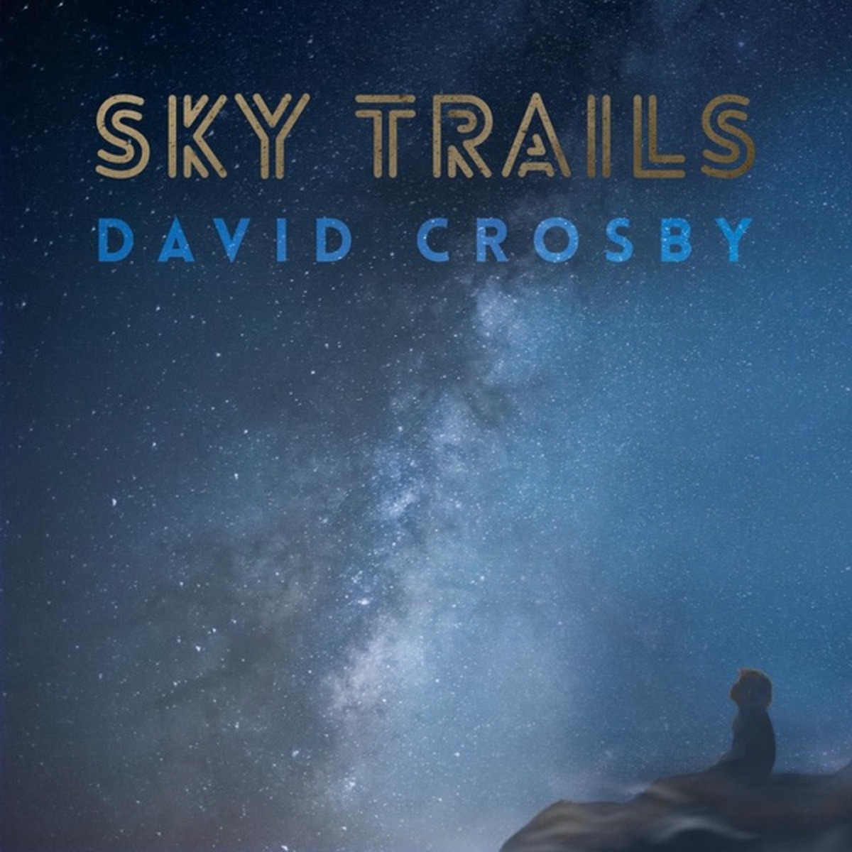 Sky Trails by David Crosby album cover