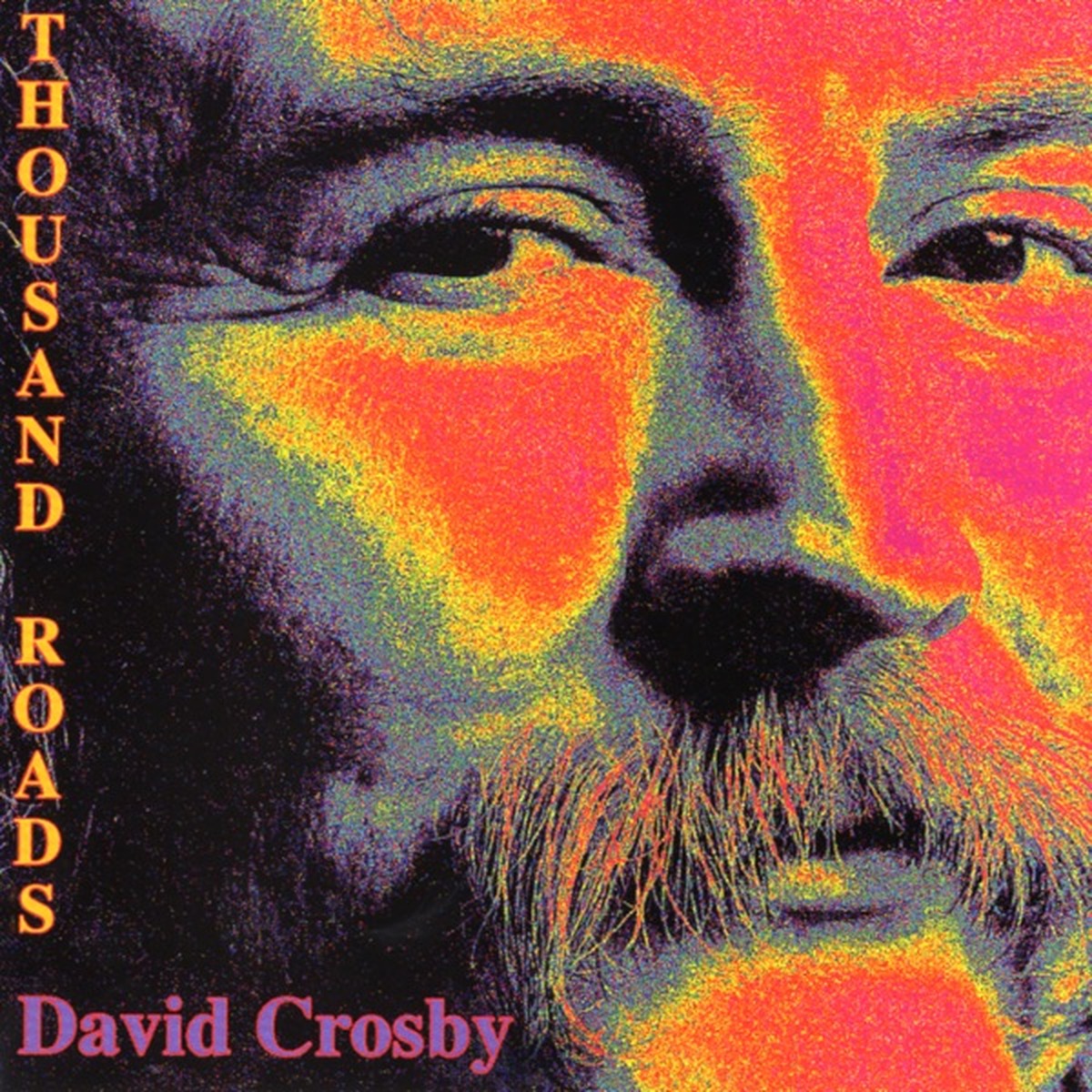 Thousand Roads by David Crosby album cover