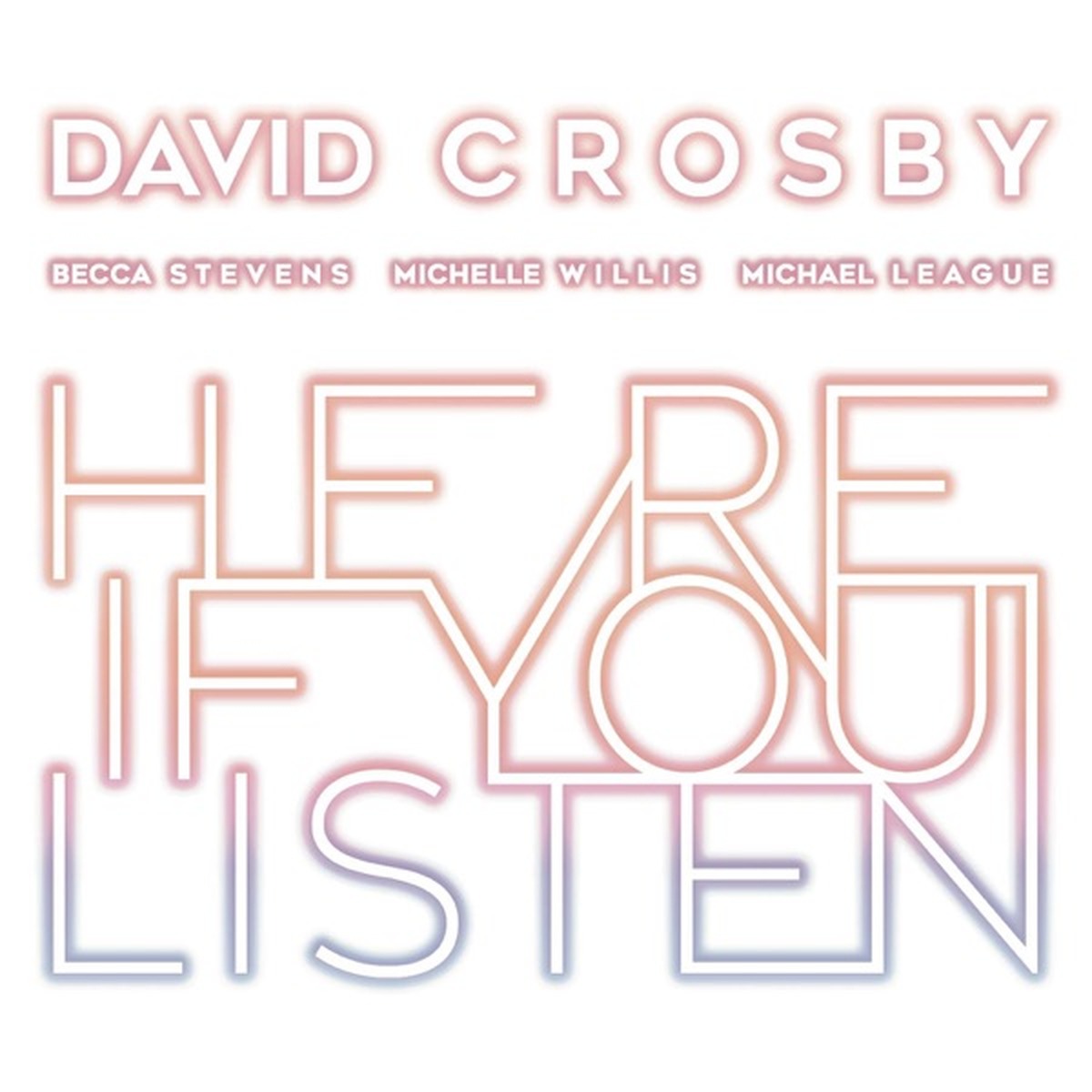 Here If You Listen by David Crosby album cover