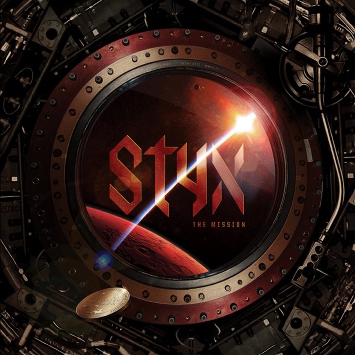 The Mission (Styx album) by Styx album cover