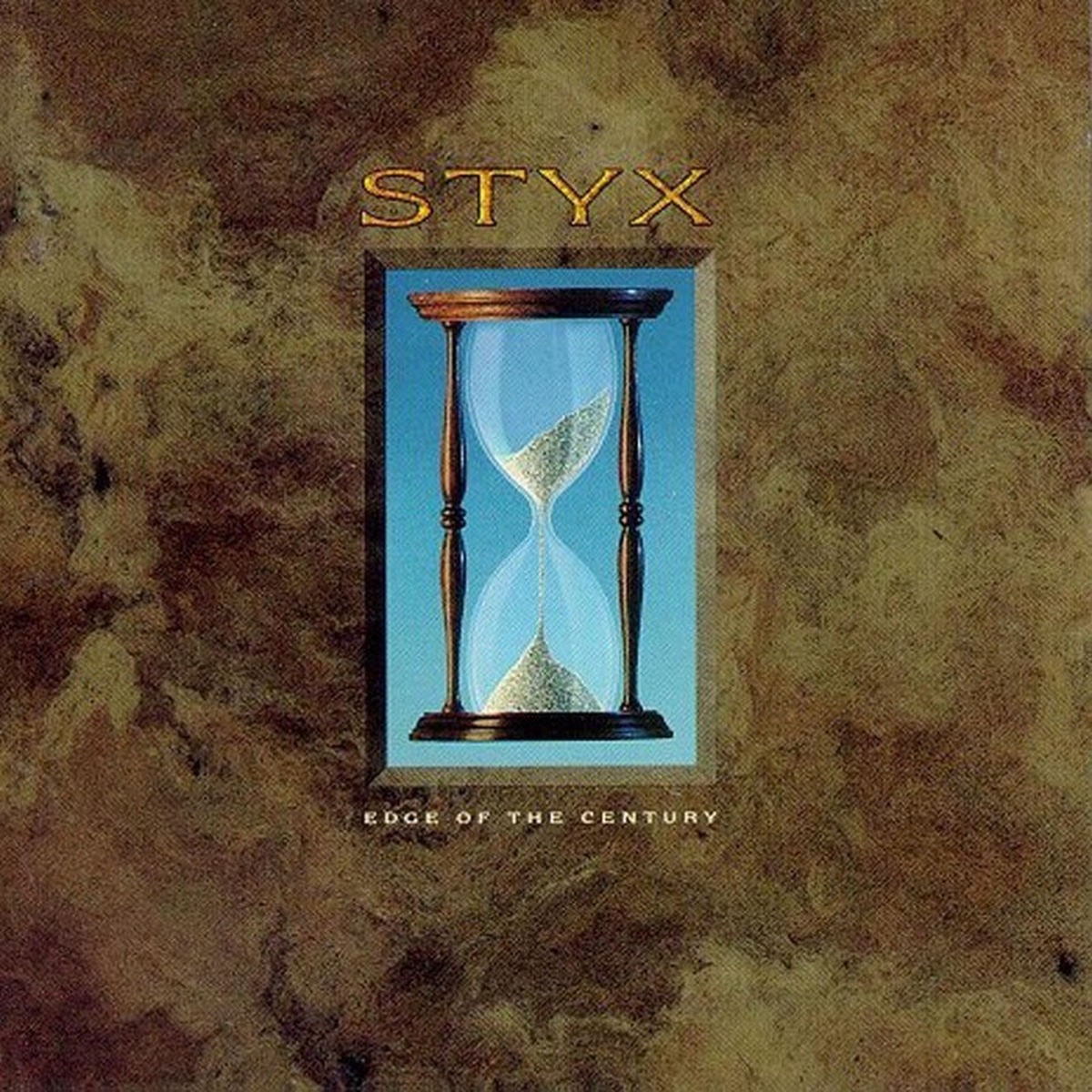 Edge of the Century by Styx album cover