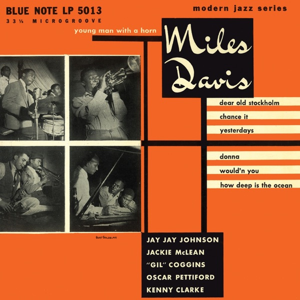 Young Man with a Horn by Miles Davis album cover