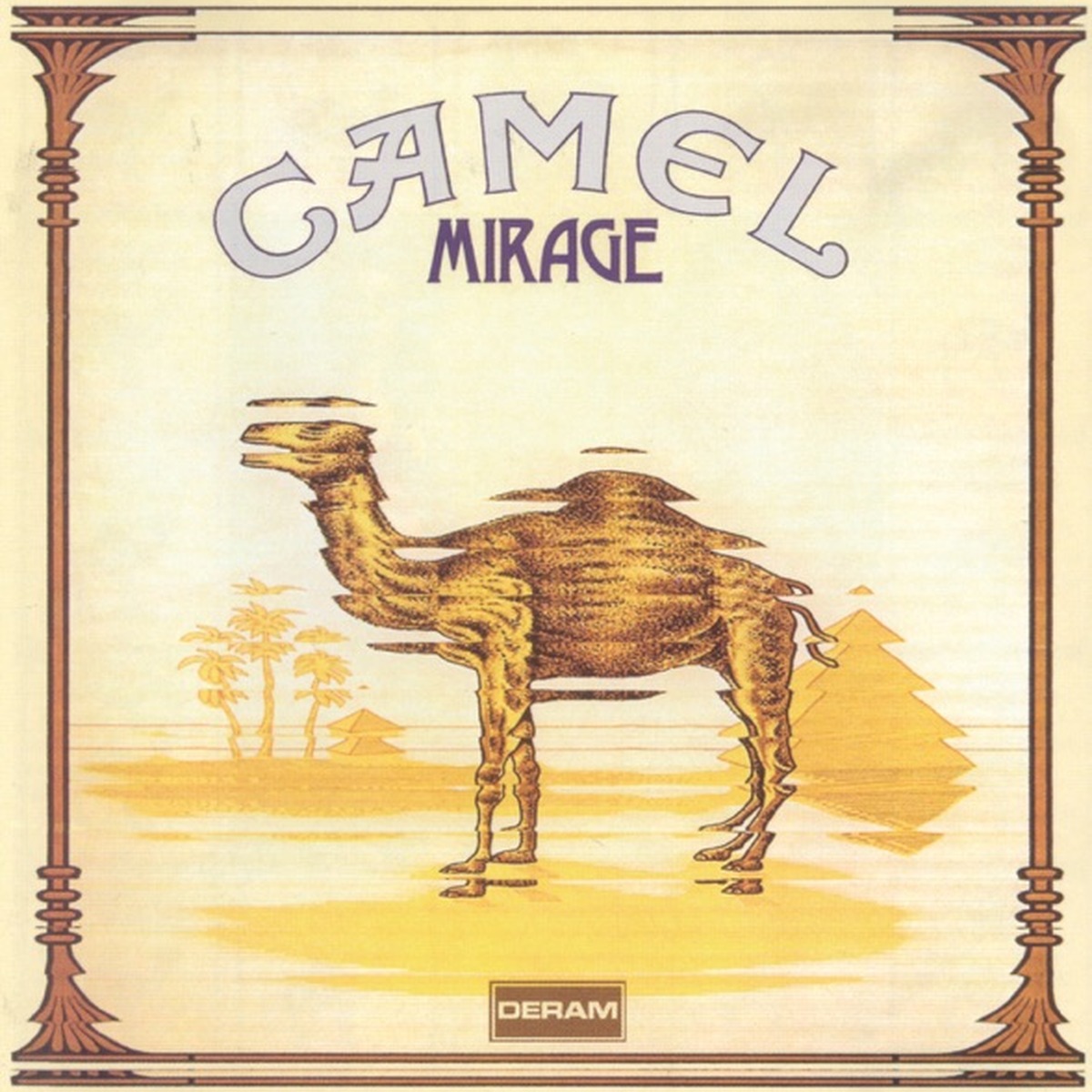 Mirage by Camel album cover