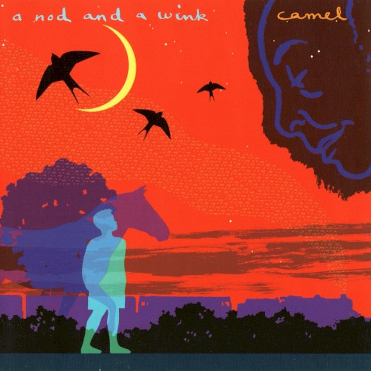 A Nod and a Wink by Camel album cover