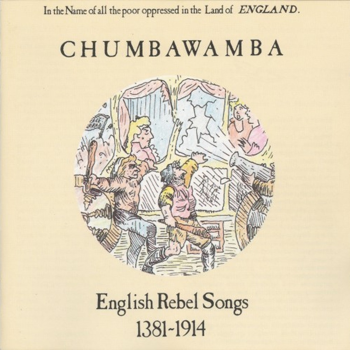 English Rebel Songs by Chumbawamba album cover