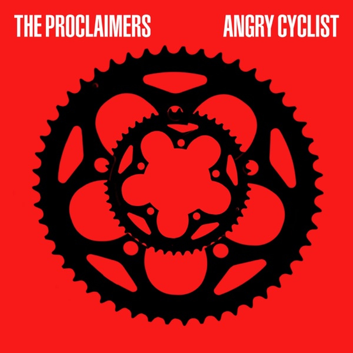 Angry Cyclist by The Proclaimers album cover