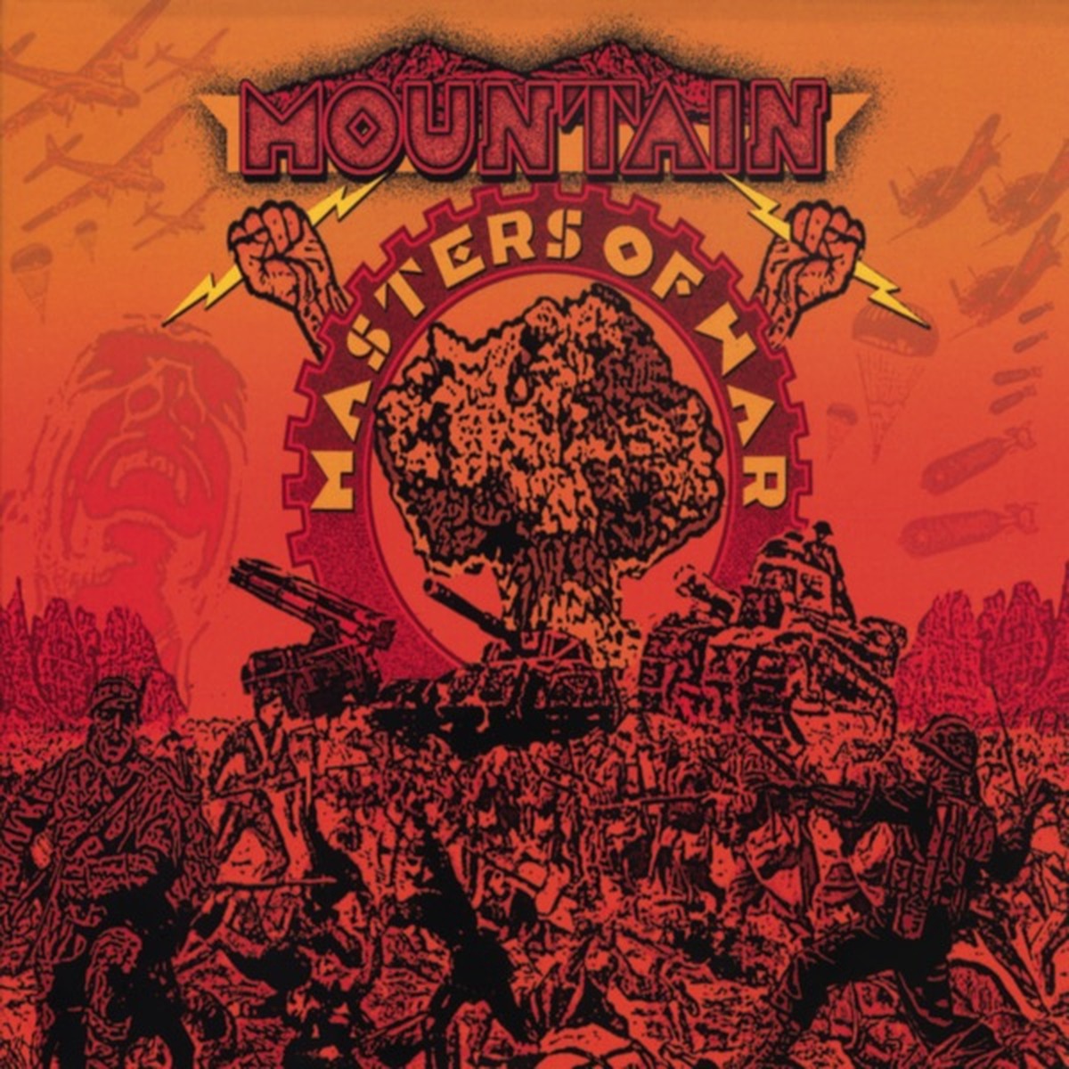 Masters of War by Mountain album cover