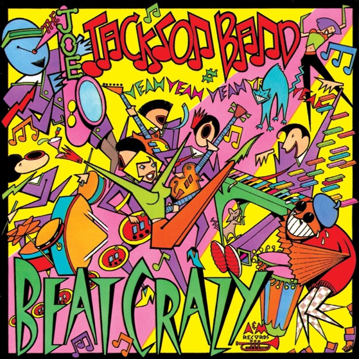 Beat Crazy by The Joe Jackson Band album cover