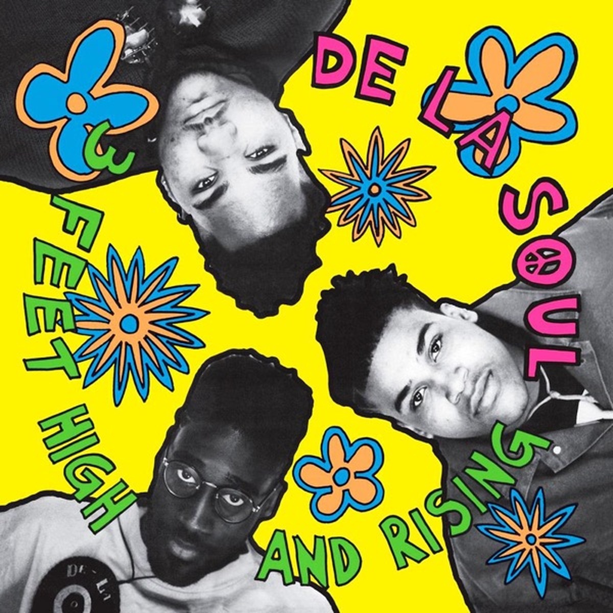 3 Feet High and Rising by De La Soul album cover