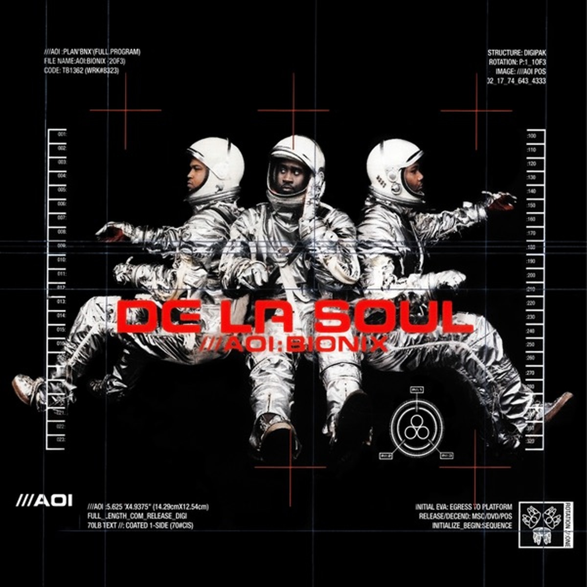 AOI: Bionix by De La Soul album cover