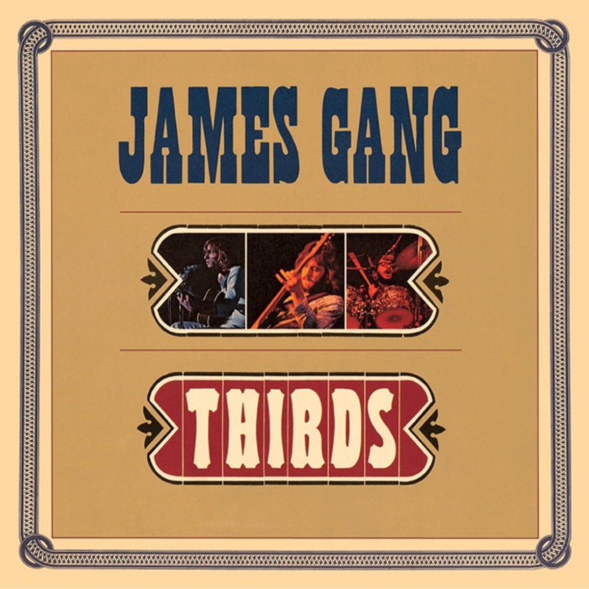 Thirds (album) by James Gang album cover
