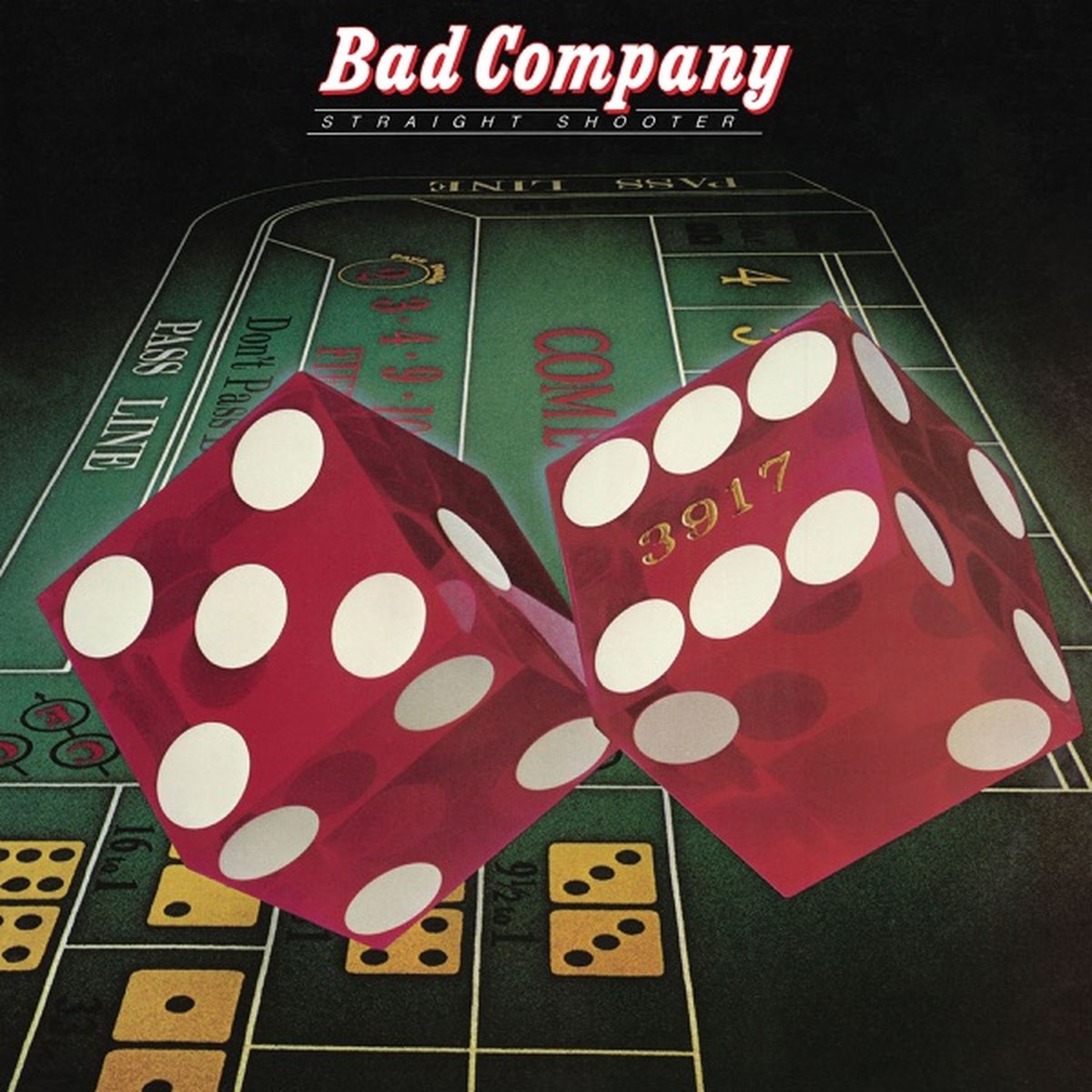 Straight Shooter (Bad Company album) by Bad Company album cover