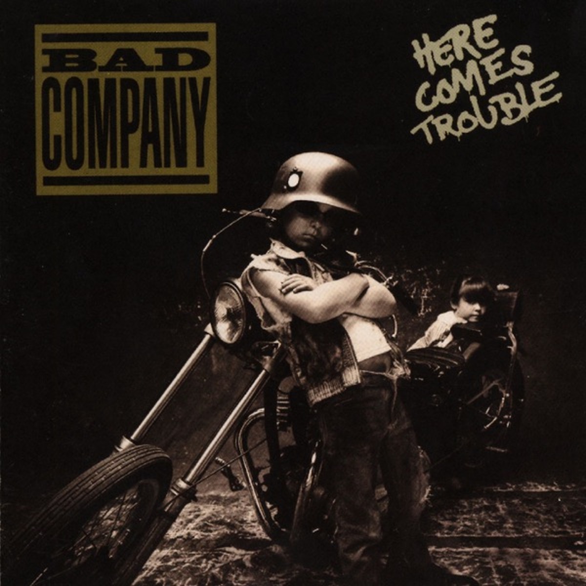 Here Comes Trouble by Bad Company album cover