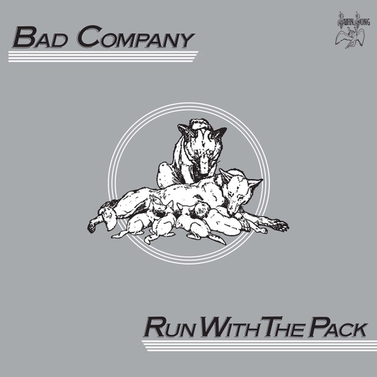 Run with the Pack by Bad Company album cover