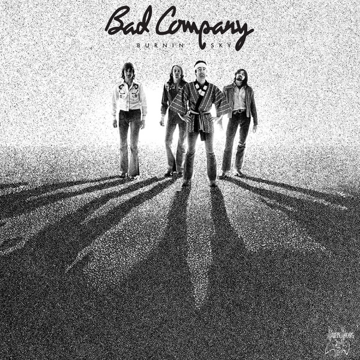 Burnin' Sky by Bad Company album cover