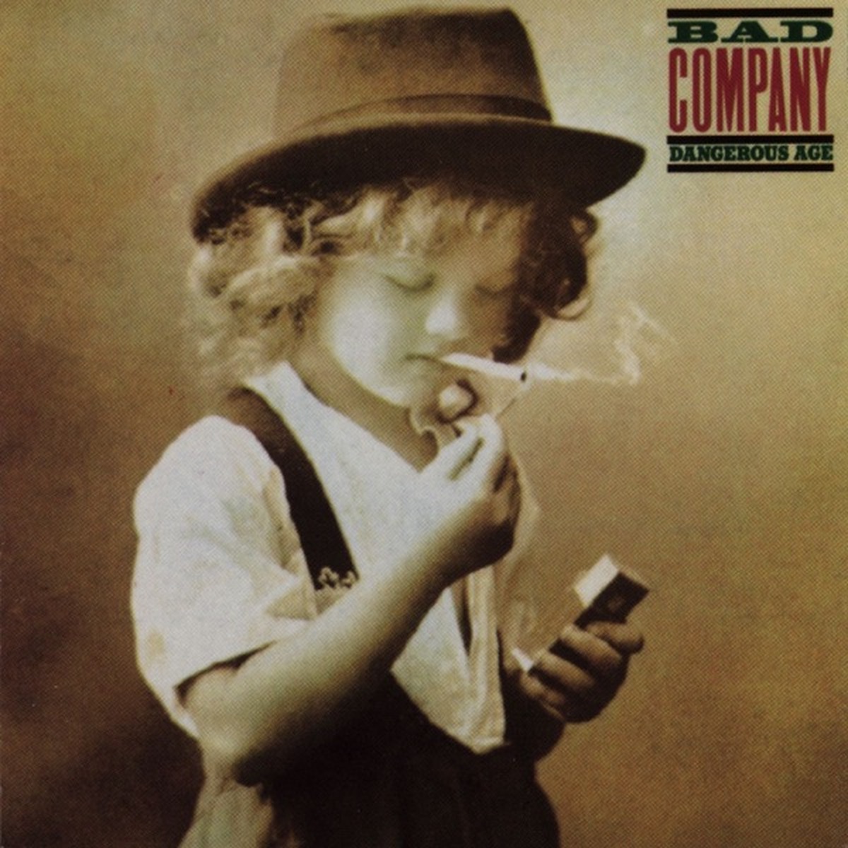 Dangerous Age by Bad Company album cover