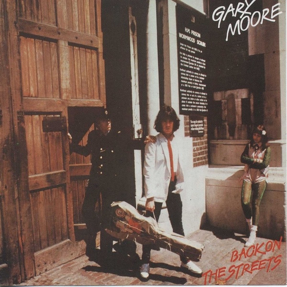 Back on the Streets (Gary Moore album) by Gary Moore album cover