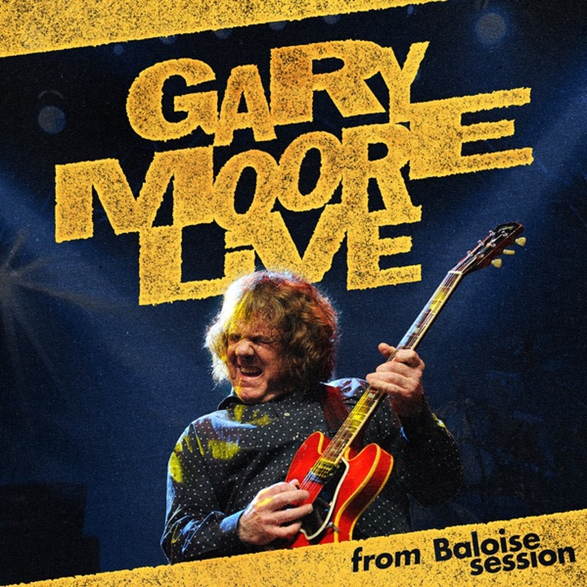 Live (Gary Moore album) by Gary Moore album cover