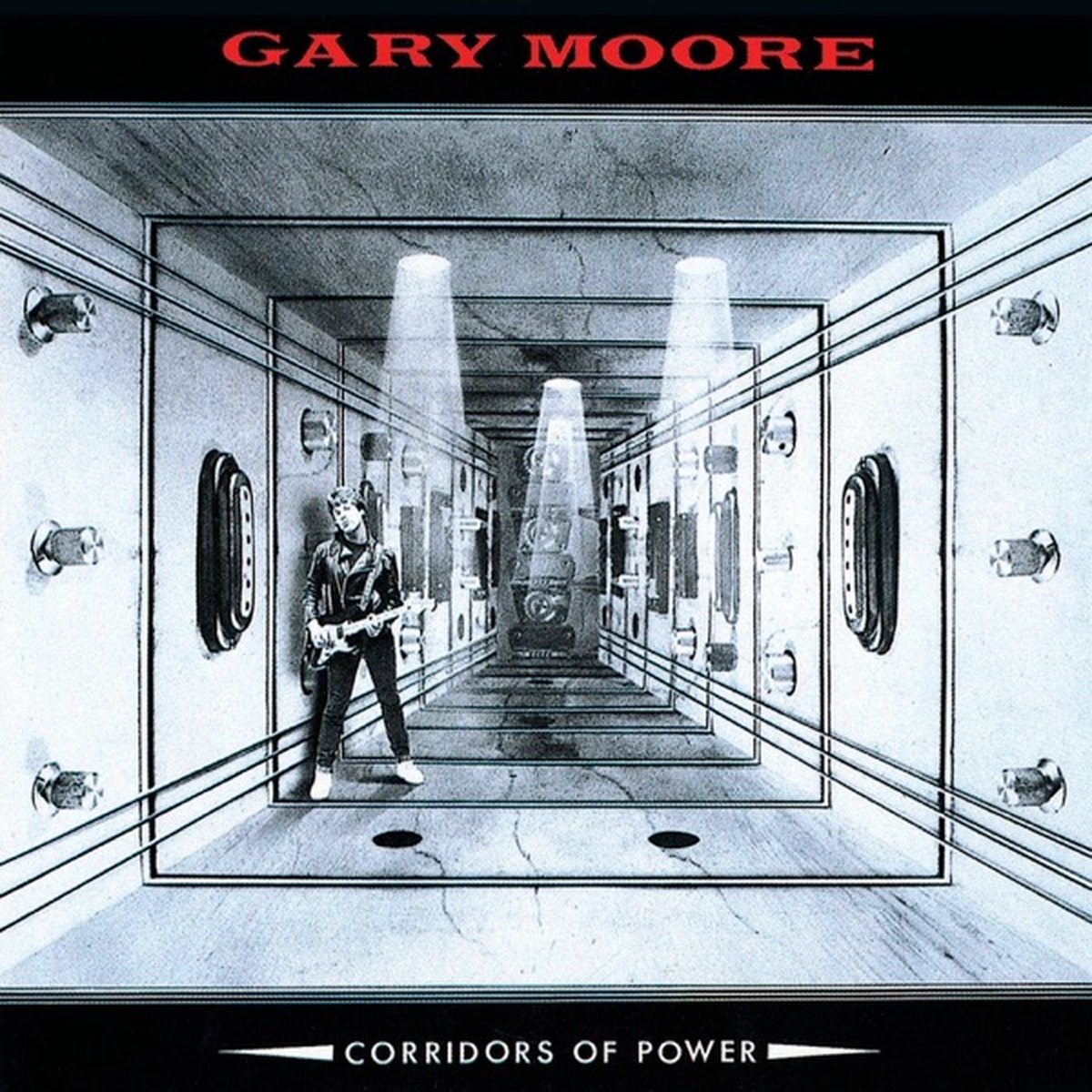 Corridors of Power (album) by Gary Moore album cover