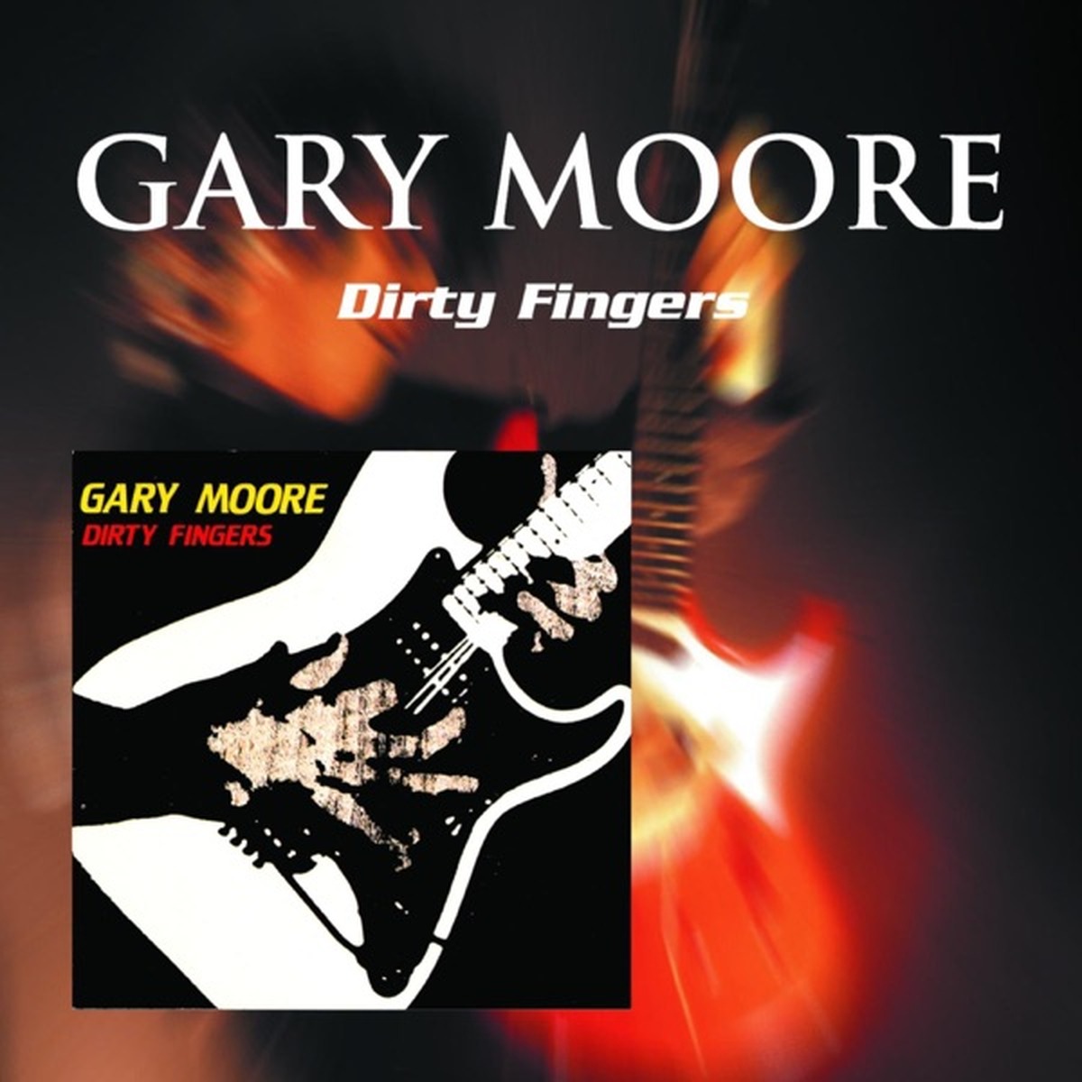 Dirty Fingers by Gary Moore album cover