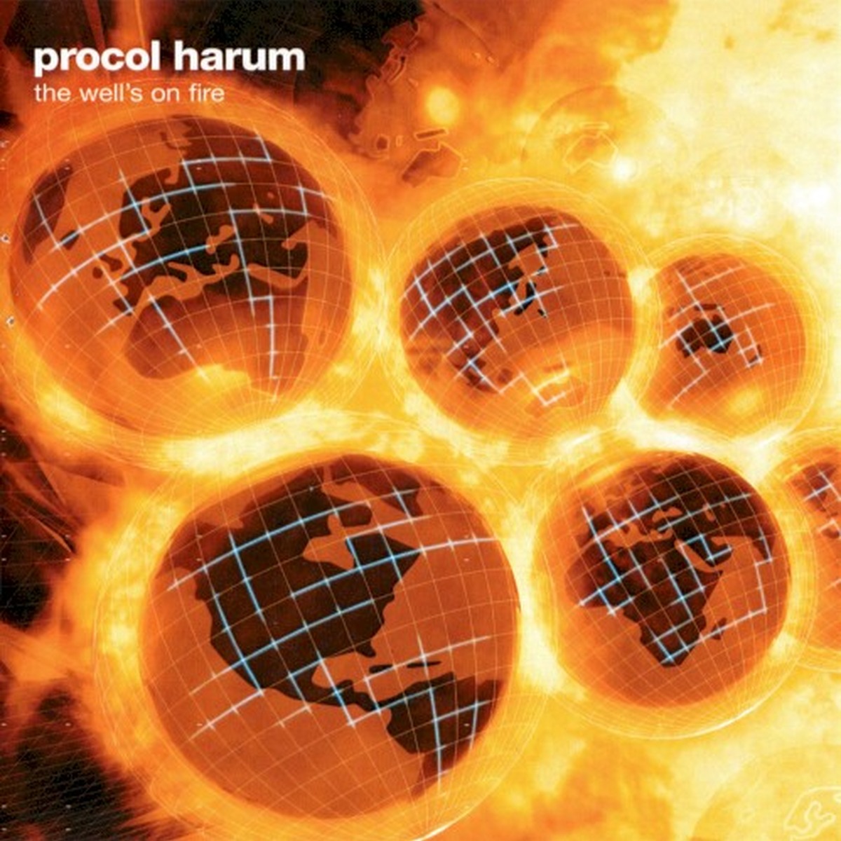 The Well's on Fire by Procol Harum album cover