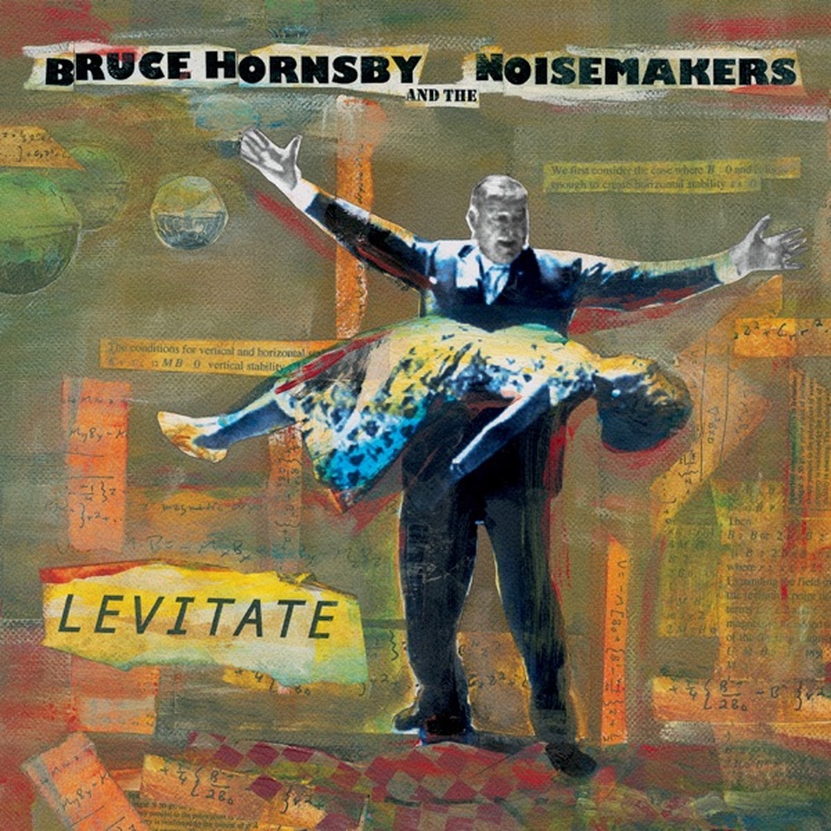 Levitate by Bruce Hornsby album cover