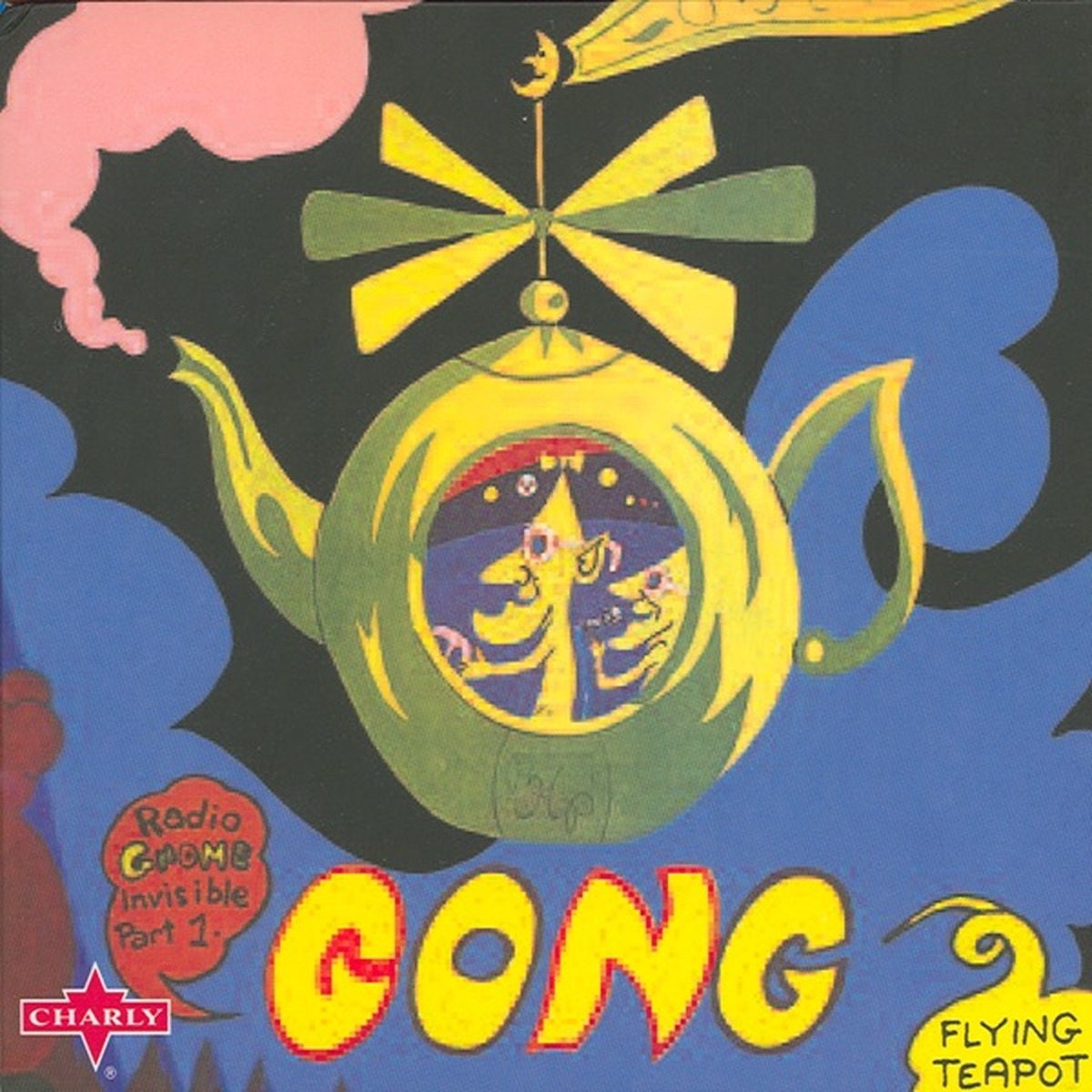Flying Teapot (album) by Gong album cover