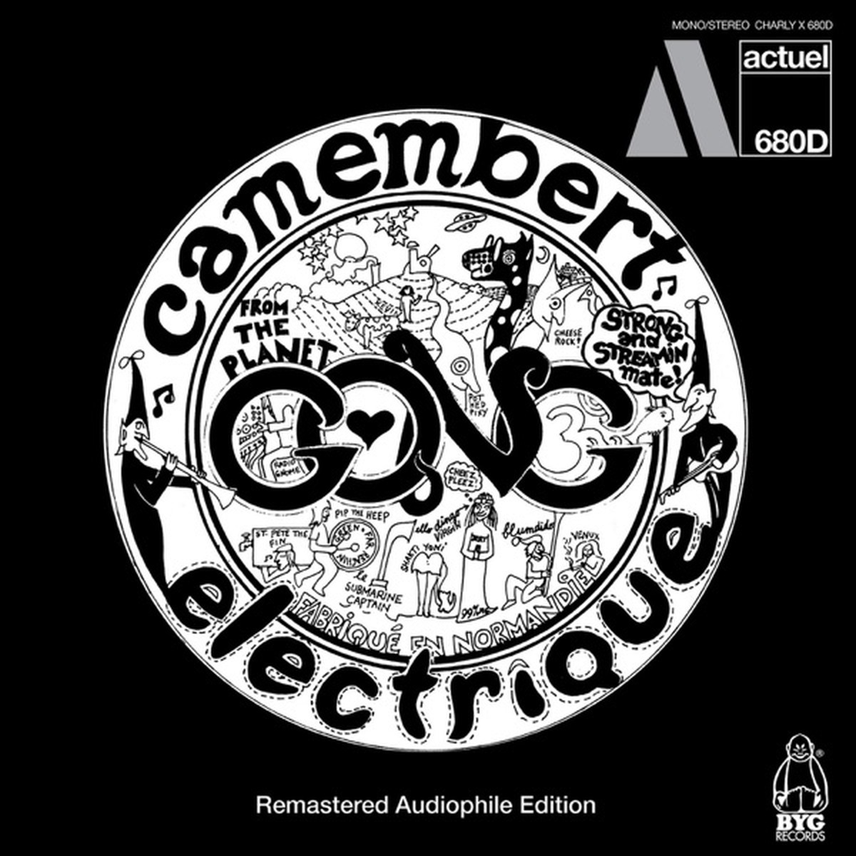 Camembert Electrique by Gong album cover