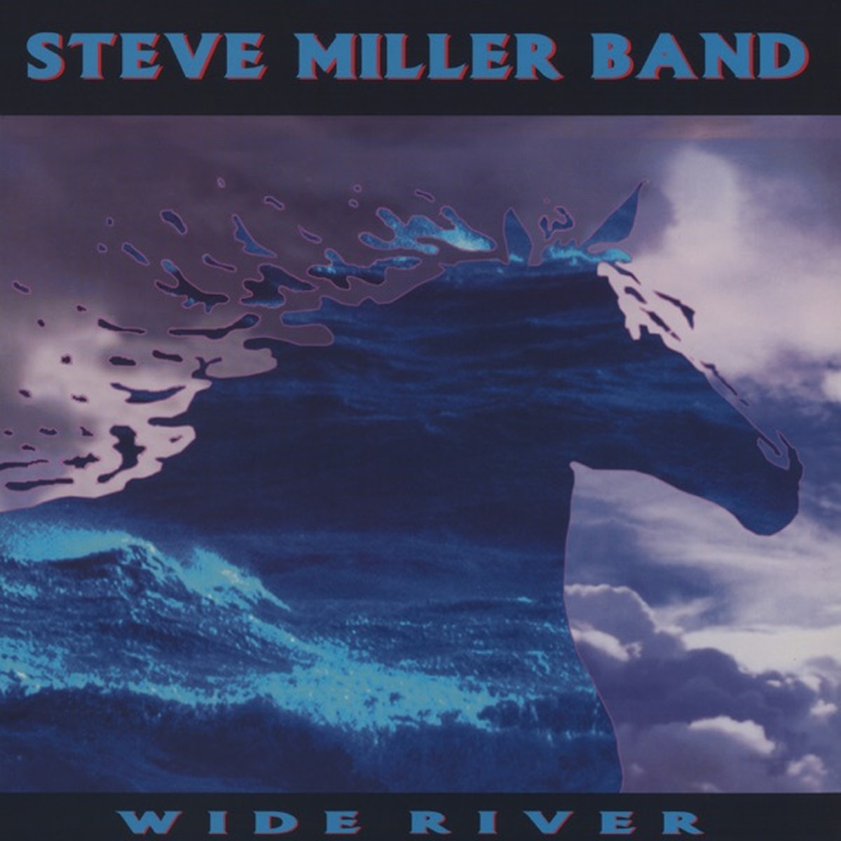 Wide River by Steve Miller Band album cover