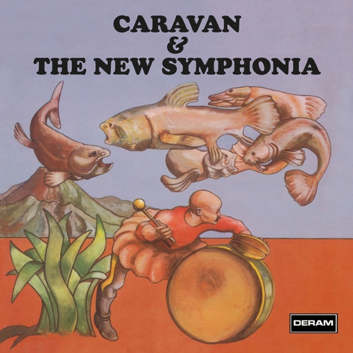 Caravan and the New Symphonia by Caravan album cover