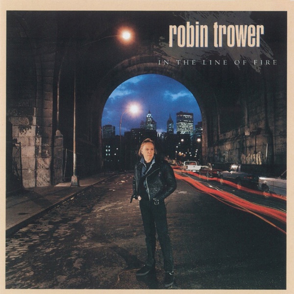 In the Line of Fire (Robin Trower album) by Robin Trower album cover