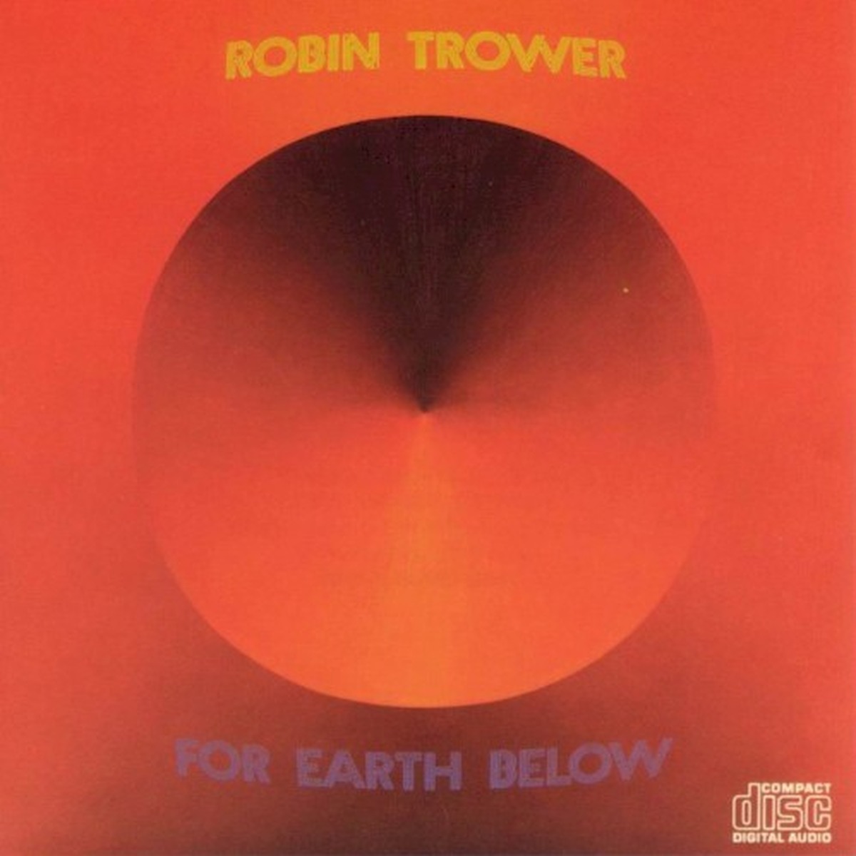 For Earth Below by Robin Trower album cover