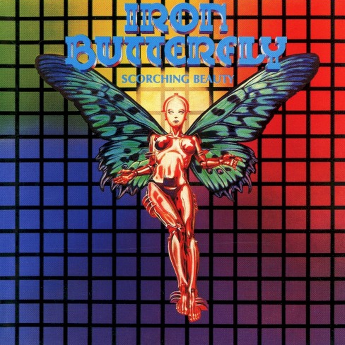 Scorching Beauty by Iron Butterfly album cover