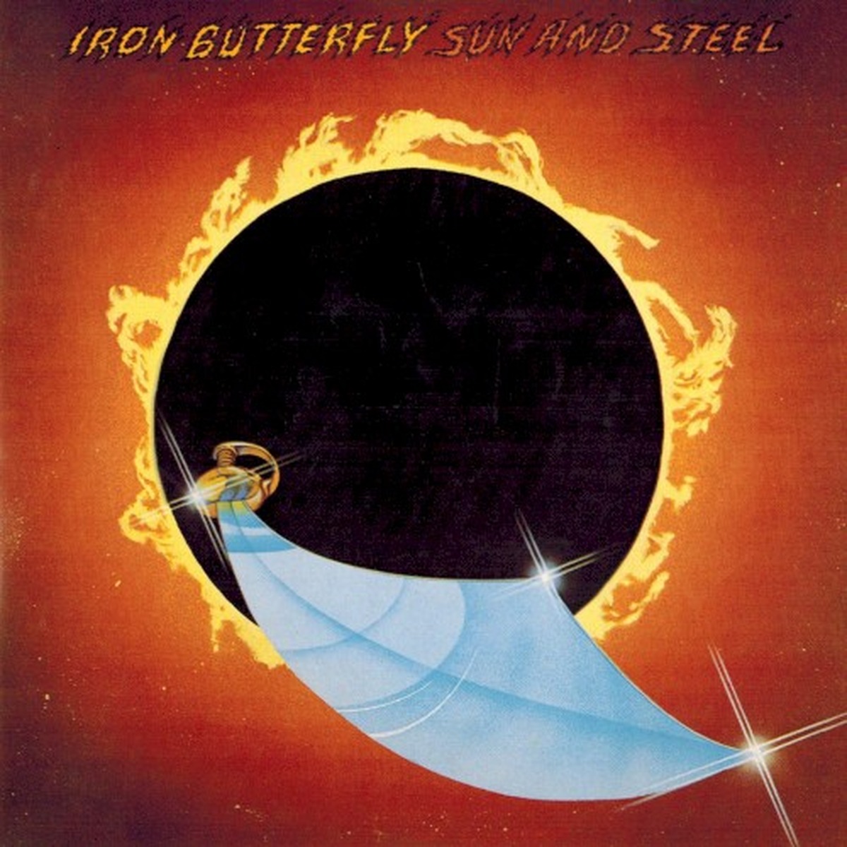 Sun and Steel by Iron Butterfly album cover